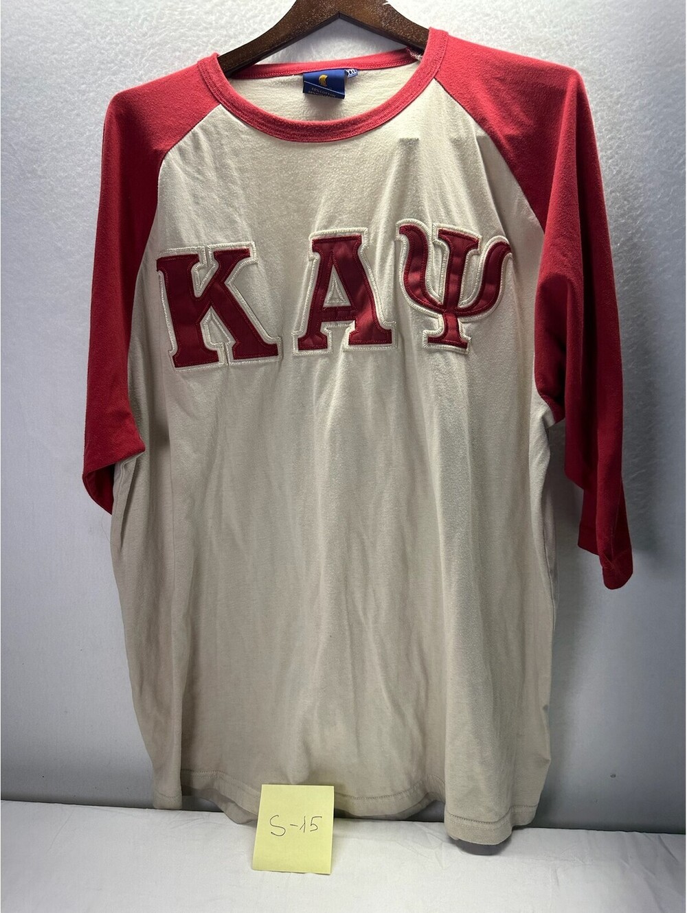 Buffalo Dallas Kappa Alpha Psi Fraternity Baseball Tee Shirt XXL S-15